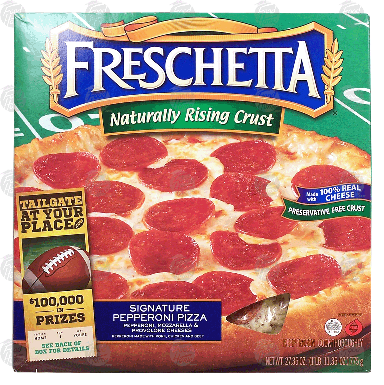 Freschetta&nbsp;Pizza&nbsp;Naturally Rising Pepperoni Full-Size Picture